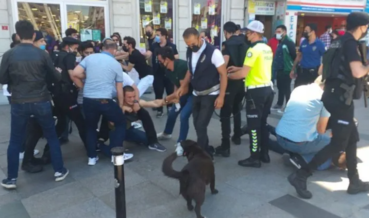 “Mafya-çete devletine hayır” diyen 26 genç gözaltına alındı