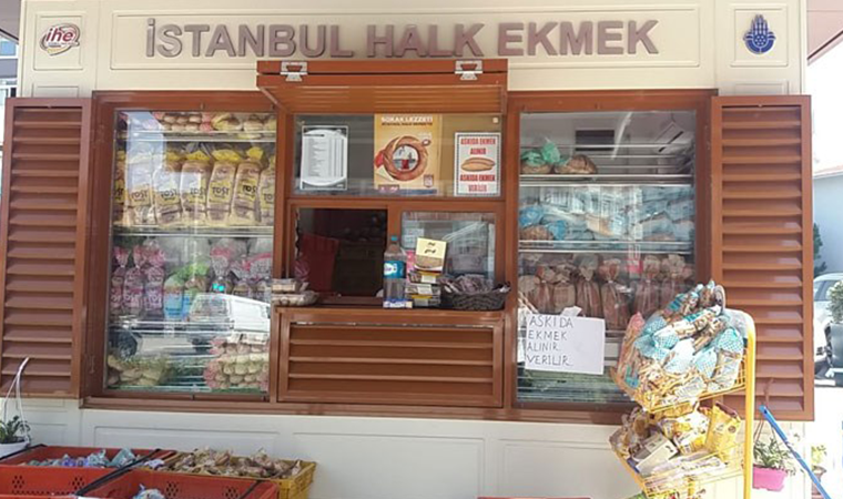 Halk Ekmek büfesine elektrik engeli