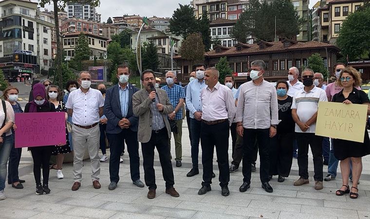 CHP Rize İl Başkanlığı’nın 'fazla kullandınız' deyip elektriğini kestiler