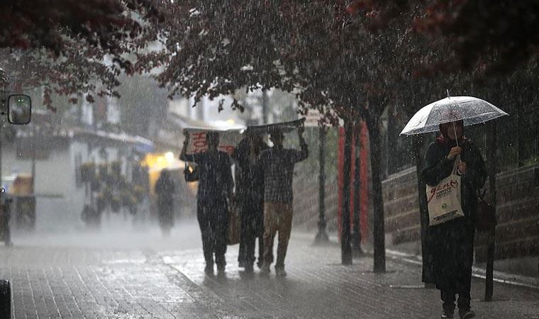 Meteoroloji'den 4 il için sağanak uyarısı