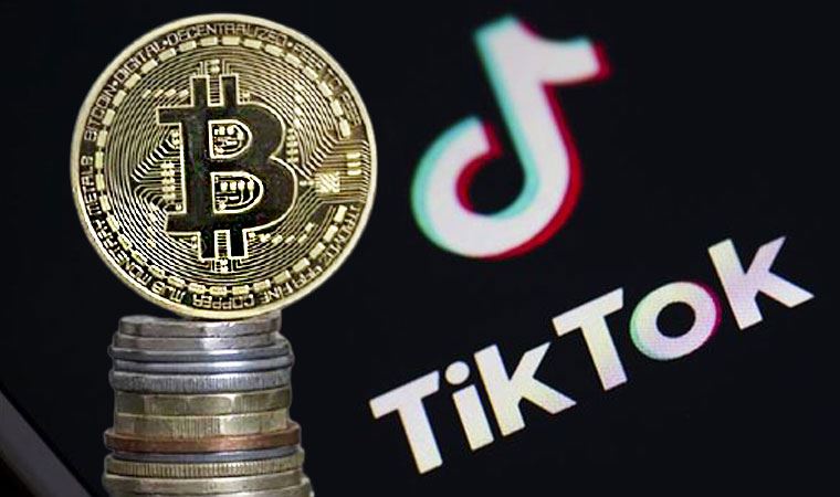 Kripto paraya bir darbe de TikTok'tan geldi