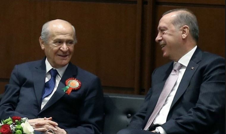 Devlet Bahçeli, Recep Tayyip Erdoğan'a çınar fidanı hediye etti