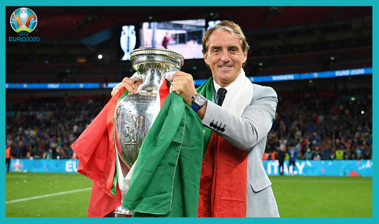 EURO 2020 | Galatasaray'dan İtalya ve Roberto Mancini paylaşımı