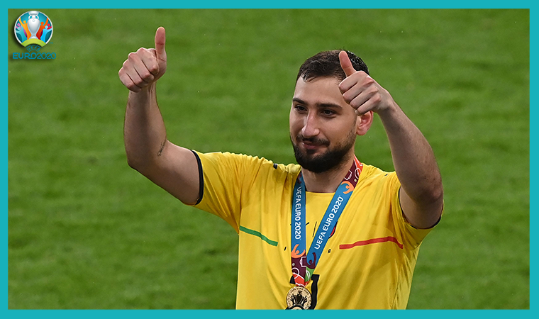 İtalya'nın EURO 2020 kralı Donnarumma!