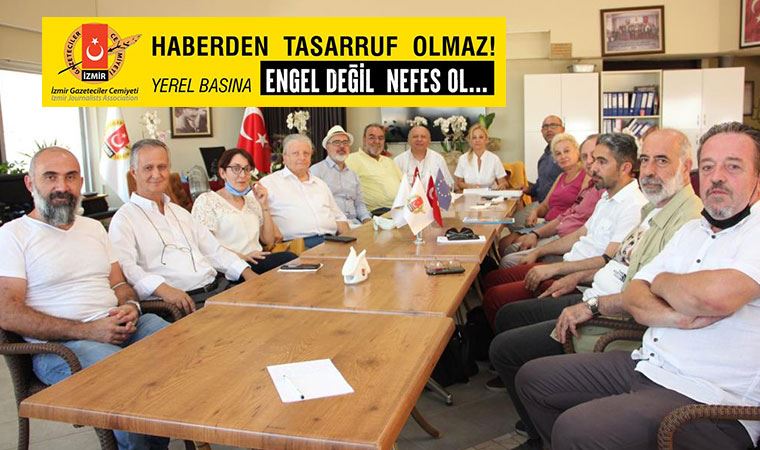 İzmir Gazeteciler Cemiyeti'nden 'yerel gazete tasarrufuna' tepki