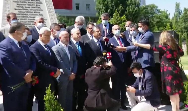 CHP, TBMM 15 Temmuz Şehitler Anıtı'nda! Özel: 15 Temmuz günü durduğumuz yerdeyiz