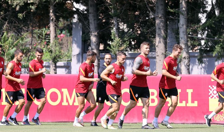 Galatasaray, PSV maçının hazırlıklarını sürdürdü