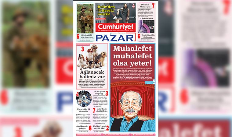 Yarın günlerden Cumhuriyet Pazar (17.07.2021)