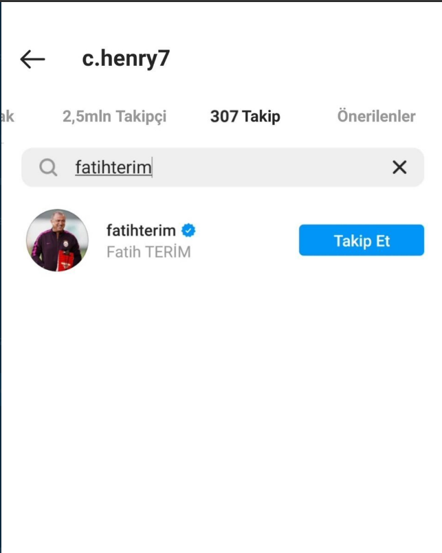 Henry Onyekuru, Fatih Terim'i takip etmeyi bıraktı!