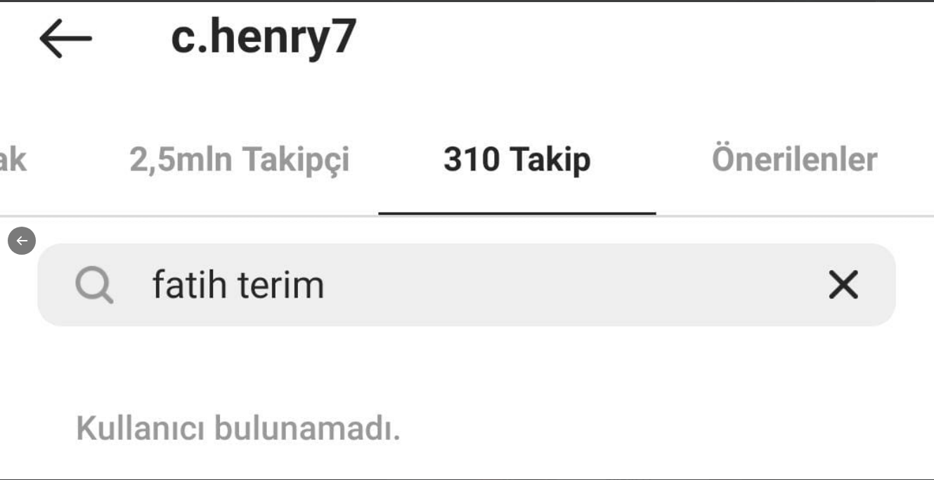 Henry Onyekuru, Fatih Terim'i takip etmeyi bıraktı!