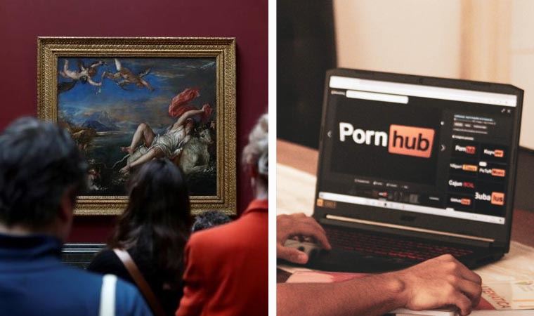 Sanat müzelerinden PornHub'a dava: Gerekçe başyapıtları istismar etmek