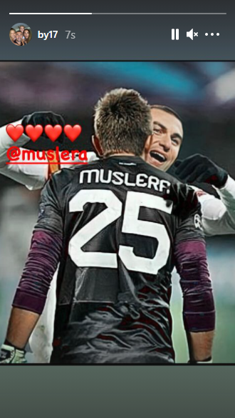 Burak Yılmaz'dan, Fernando Muslera paylaşımı