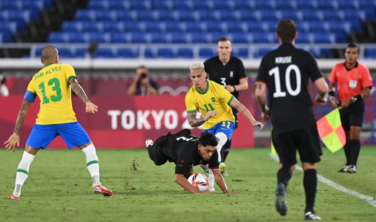 Tokyo'da Brezilya'dan Almanya'ya farklı tarife! Richarlison 3 gol attı!