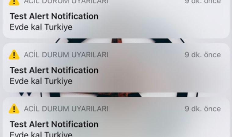 'Test Alert Notification' ne demek? 'Test Alert Notification' uyarısı nasıl kapatılır?