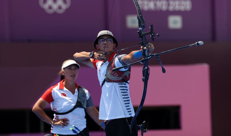 TOKYO 2020 | Yasemin Ecem Anagöz ve Mete Gazoz karışık takımlarda dördüncü oldu