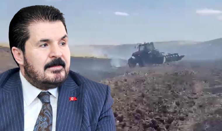 AKP'li Savcı Sayan ve akrabalarının arazilerinde yangın: Bin dönüm alan zarar gördü