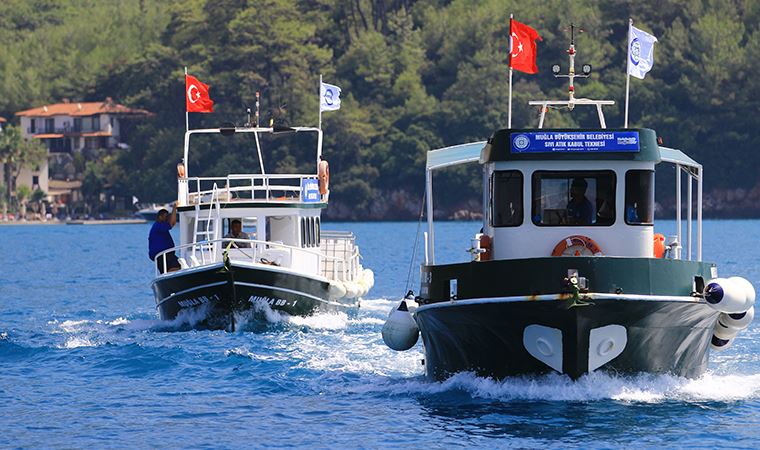 Muğla'da denizlerden 268 ton katı atık toplandı