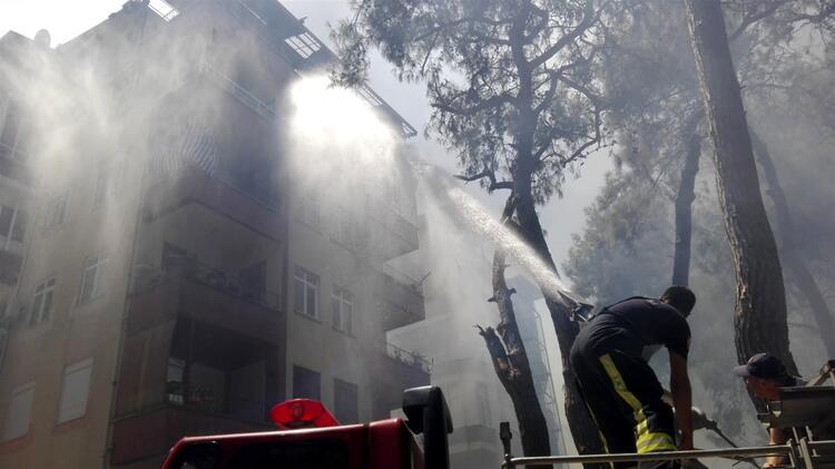 Antalya'dan korkunç görüntüler! Birçok noktada yangın var