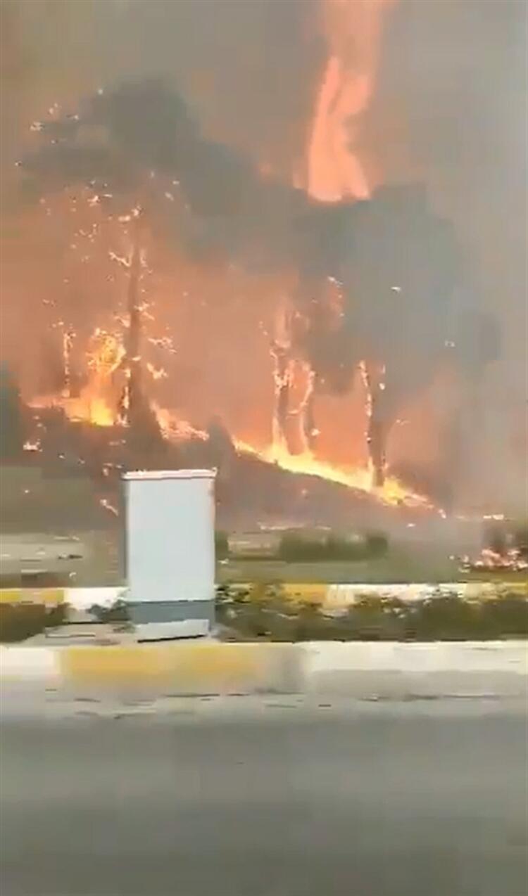 Antalya'dan korkunç görüntüler! Birçok noktada yangın var