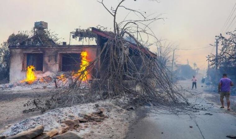 Antalya'dan korkunç görüntüler! Birçok noktada yangın var