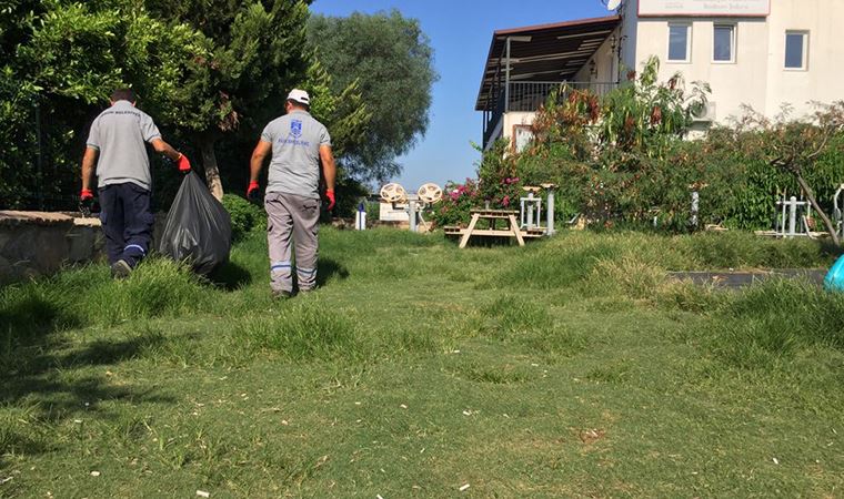 Bodrum Belediyesi, artan hava sıcakları nedeniyle teyakkuza geçti