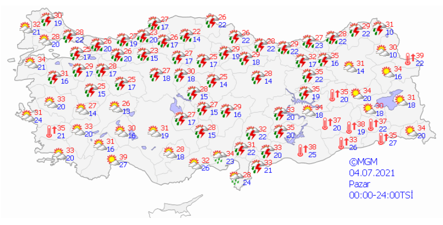 Hafta sonu hava durumu nasıl olacak? Meteoroloji'den sağanak uyarısı