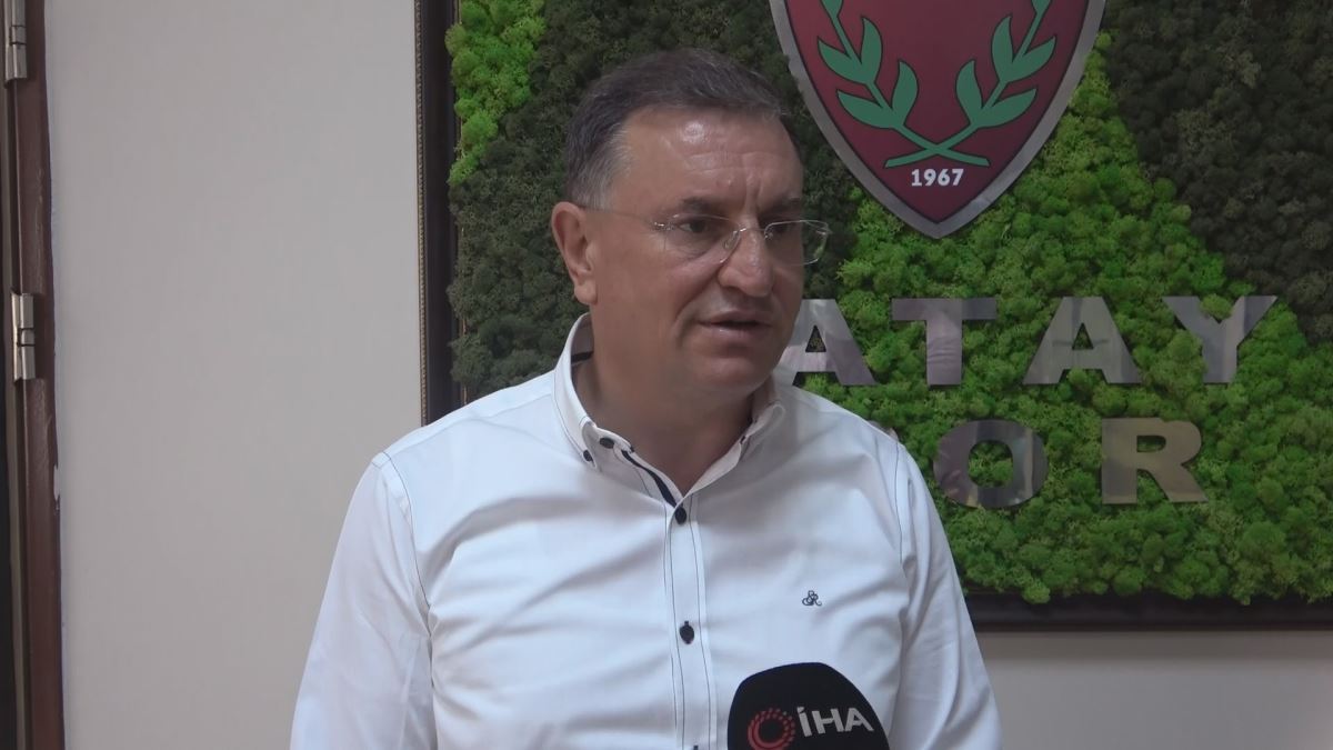 Hatayspor Onursal Başkanı Lütfü Savaş'tan Boupendza açıklaması