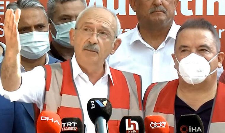 Kılıçdaroğlu: Erdoğan talimatı veremedi herhalde ki ülke yandı kül oldu