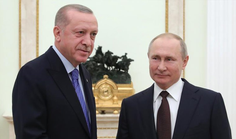 Putin ile Erdoğan, Türkiye'deki yangınları görüştü