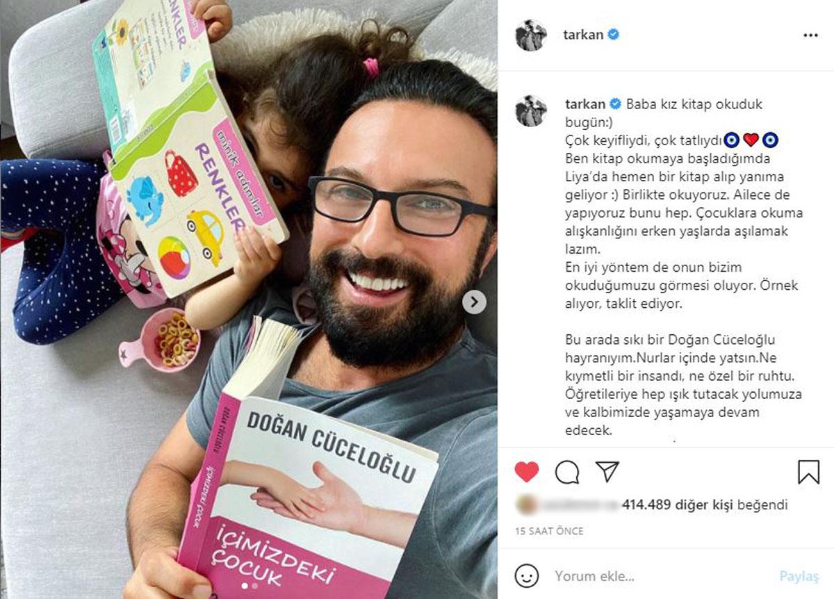 Tarkan'dan kitap önerisi :  Herkese tavsiye ederim