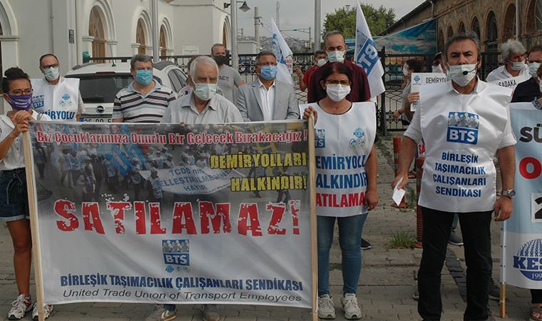 Demiryolu işçilerinden 'mülakatta torpil' tepkisi