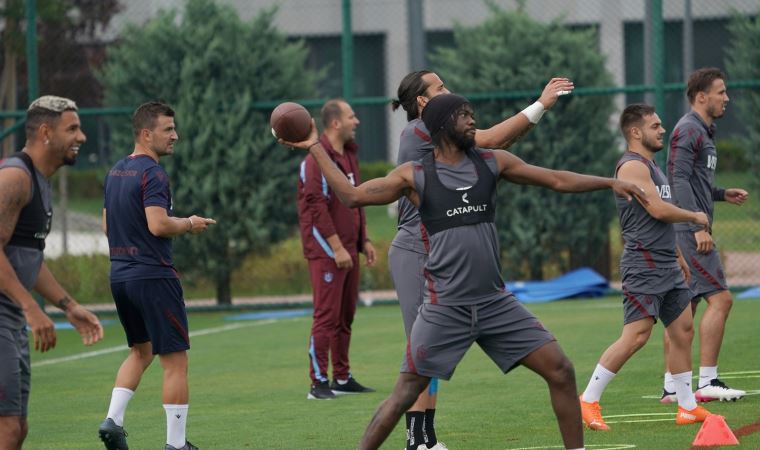 Trabzonspor'dan kuvvet ve koordinasyon idmanı