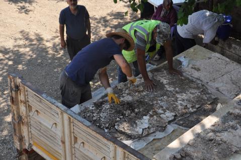 Kaçak kazıda bulunan Bizans mozaikleri, Zeugma Müzesi'ne taşındı