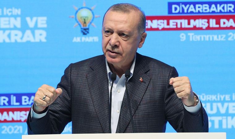 Erdoğan'dan Diyarbakır'da 'çözüm süreci' açıklaması: İstismar edip yıktılar