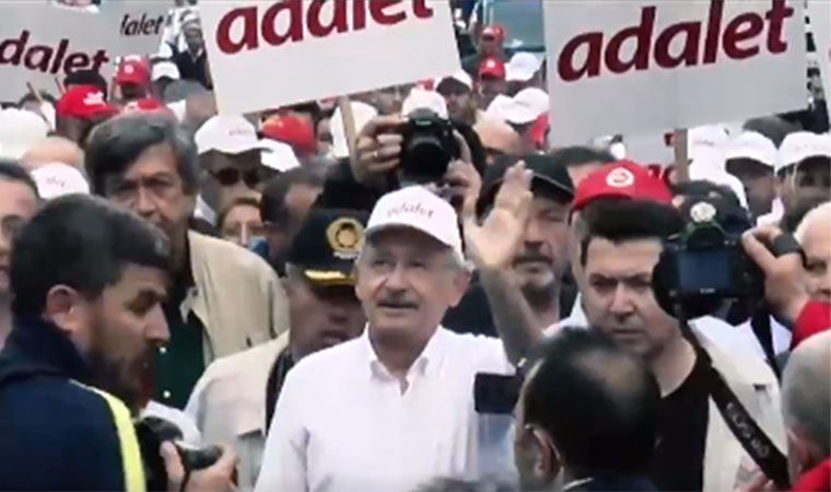 Kılıçdaroğlu'ndan 'Adalet Yürüyüşü' videosu: Tatlı bir yorgunlukla son bulacak