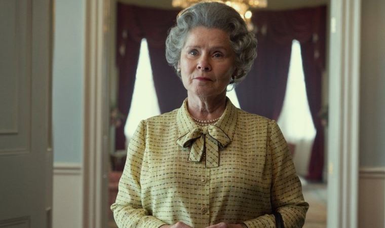 The Crown: Netflix, dizide 'son kraliçe' Imelda Staunton'ın görüntüsünü paylaştı