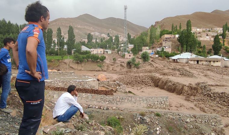 Van'da ikinci kez sel felaketi yaşandı