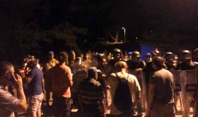 Akbelen Ormanı'ndaki direnişe gece yarısı jandarma müdahalesi