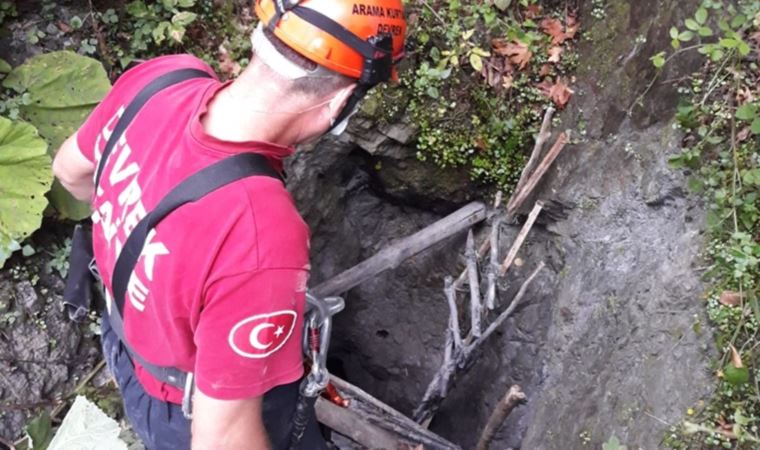 Günlerce haber alınamadı, kazdığı çukurda ölü bulundu