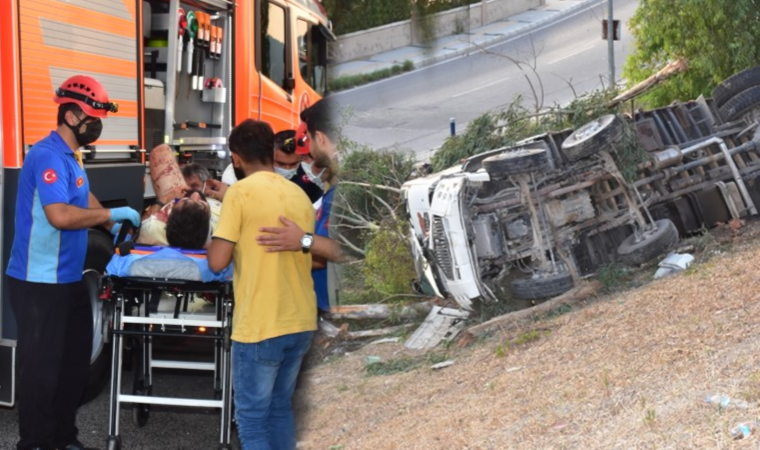 İzmir'de feci kaza: 2'si ağır 3 yaralı