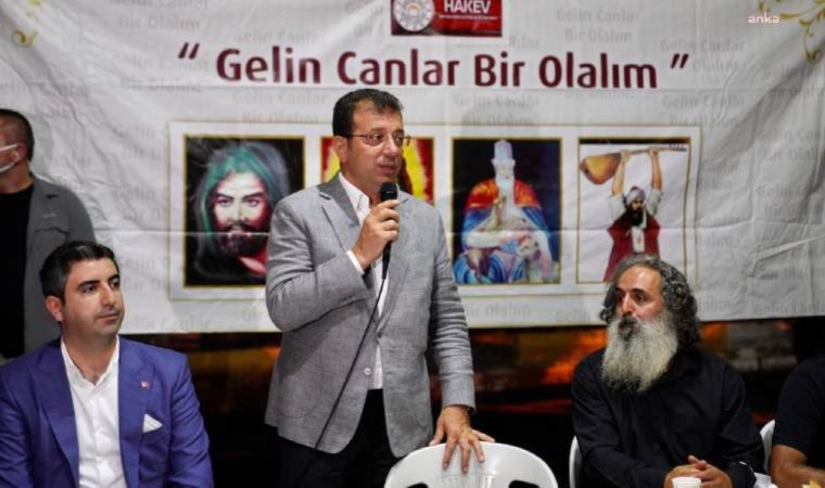 Ekrem İmamoğlu: Cemevleri ibadethanedir; başka hiçbir tanıma muhtaç değildir