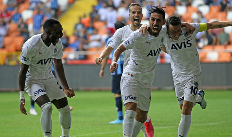 Fenerbahçe Adana deplasmanından gülerek ayrıldı! Adana Demirspor 0-1 Fenerbahçe