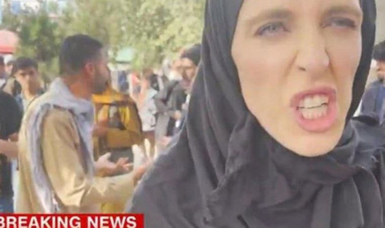 Taliban, canlı yayında CNN ekibine saldırdı