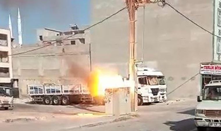 Şanlıurfa'da elektrik trafosu patladı