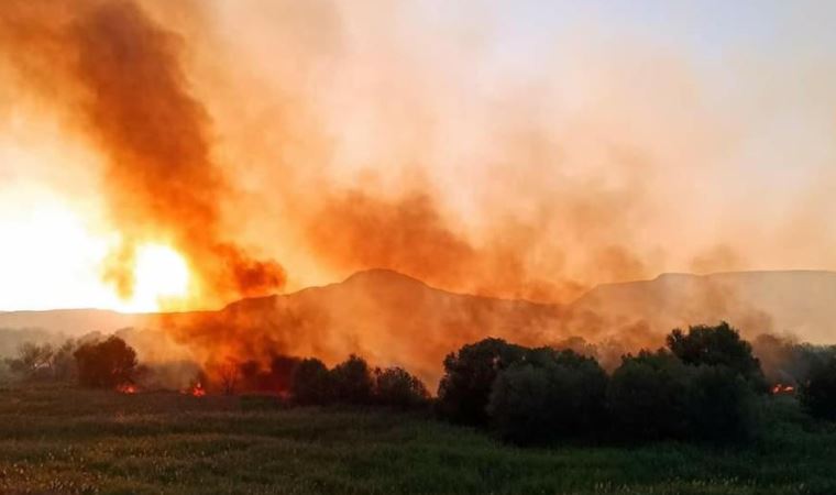 Ankara'da korkutan yangın