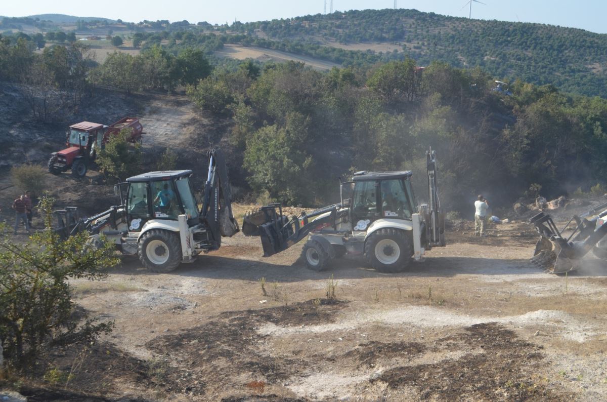 Balıkesir'de orman yangını (02.08.2021)