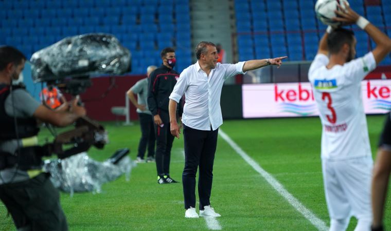 Trabzonspor Teknik Direktörü Abdullah Avcı'dan penaltı açıklaması