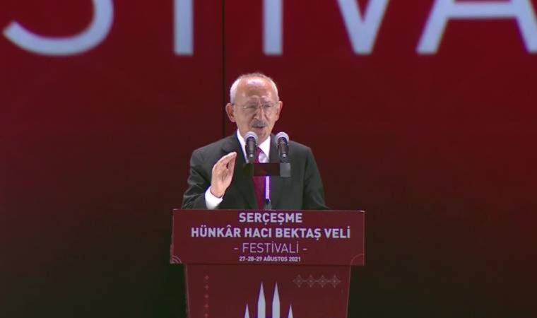 Kemal Kılıçdaroğlu, Hacı Bektaş-ı Veli etkinliğinde konuştu