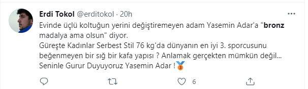 TRT muhabirinin kullandığı 'Bronz ama olsun' sözüne tepki yağdı