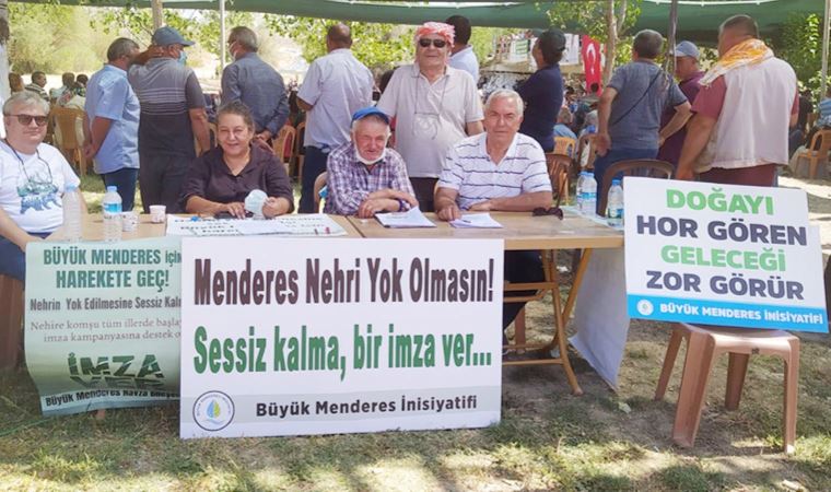 Büyük Menderes İnisiyatifi'nden imza kampanyası